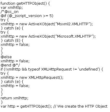 get http object