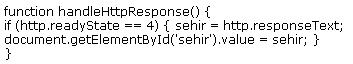 handleHttpResponse