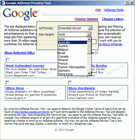 Adsense Filter