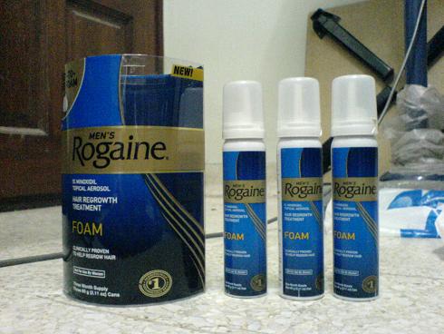 Rogain Foam, rogaine köpük